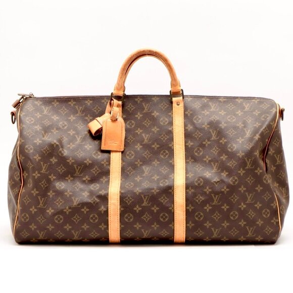 Louis Vuitton Monogram Canvas Keepall Bandoulière 60 - Picture 1 of 12